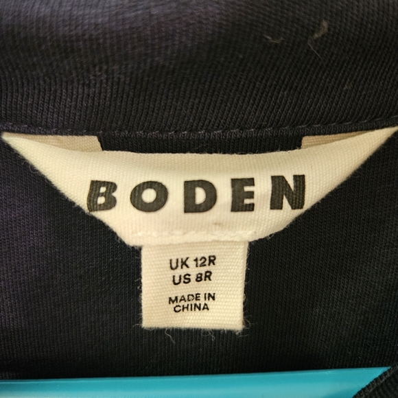 Boden woman's long sleeved dress size UK12R. US 8R button down with belt tie - Picture 2 of 10